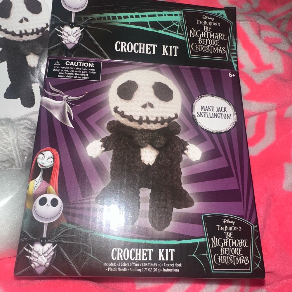Jack Skellington crochet kit